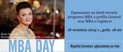 MBA Day w WSB w Gdańsku