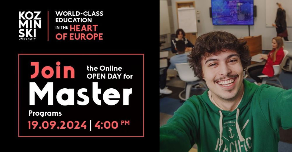 Kozminski University Online Open Day - Master Programs