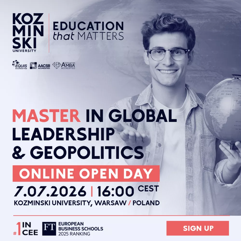 Master in global leadership Open Day promo
