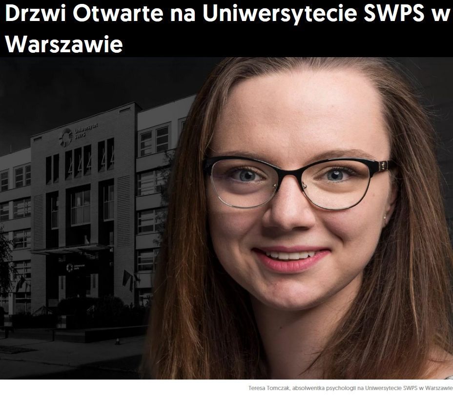 Drzwi Otwarte Uniwersytetu SWPS w Warszawie