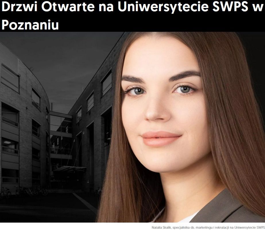 Drzwi Otwarte Uniwersytetu SWPS w Poznaniu