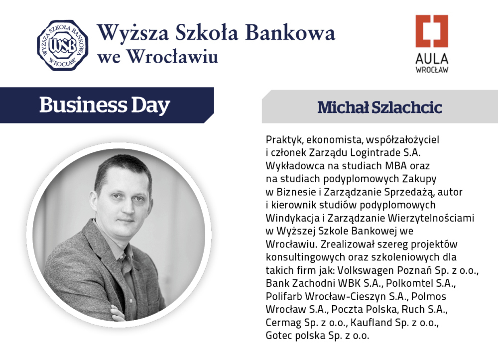 Michał Szlachcic_Business Day_WSB_AULA