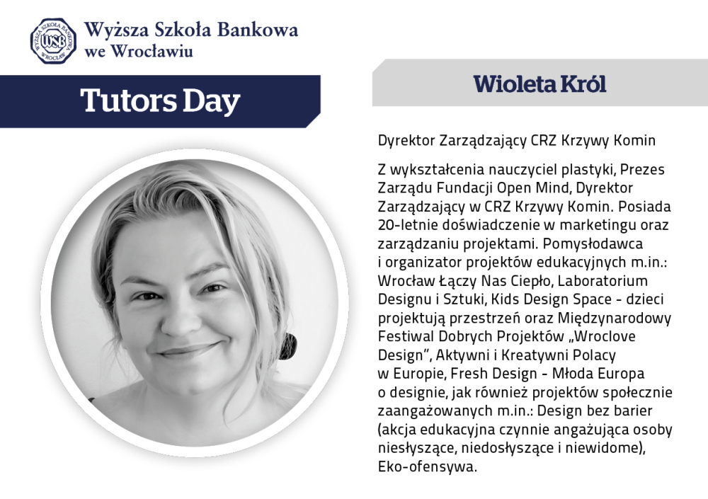 Wioleta Król_WSB Tutors Day