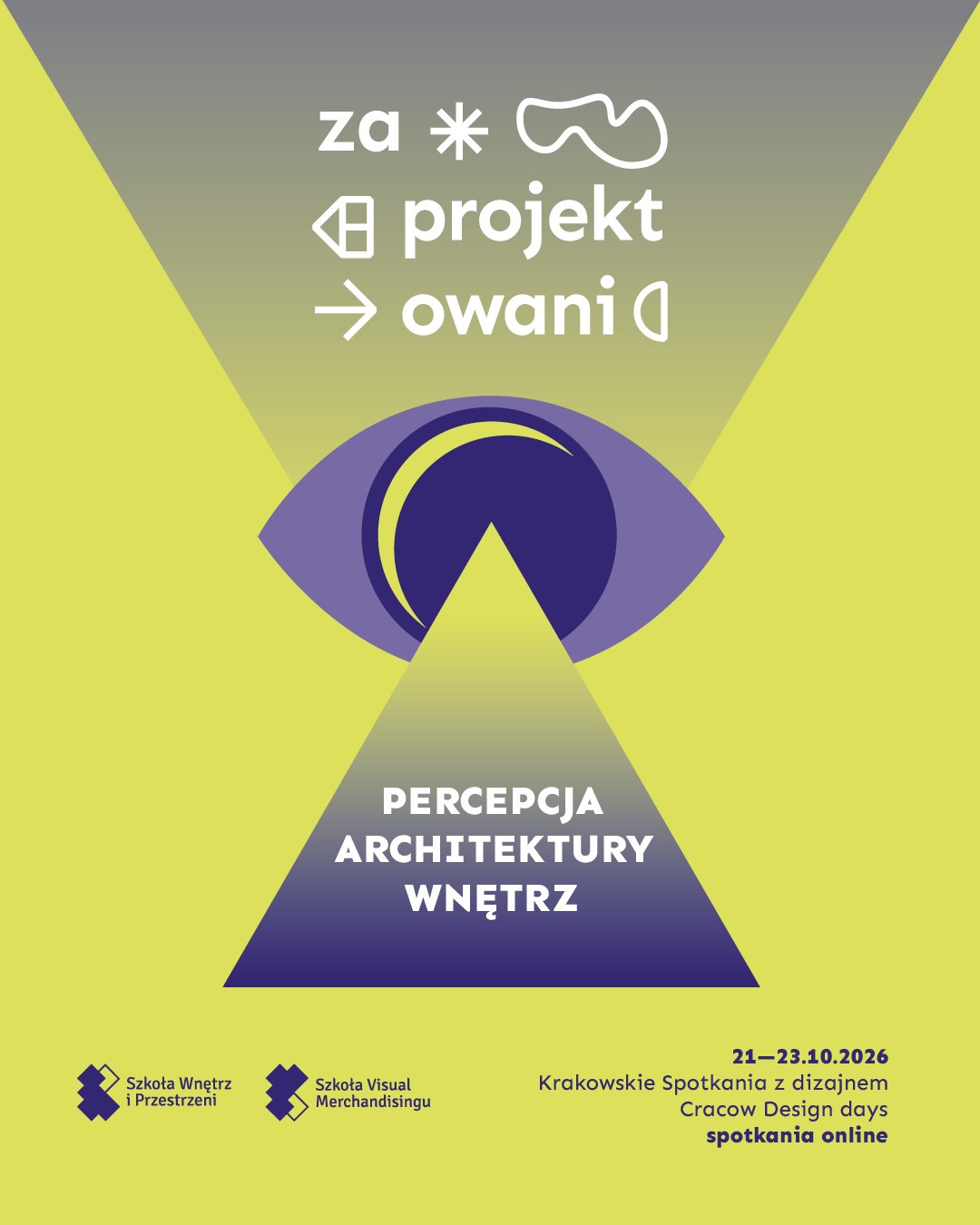 Plakat Zaprojektowanych 2026 – Percepcja Architektury Wnętrz