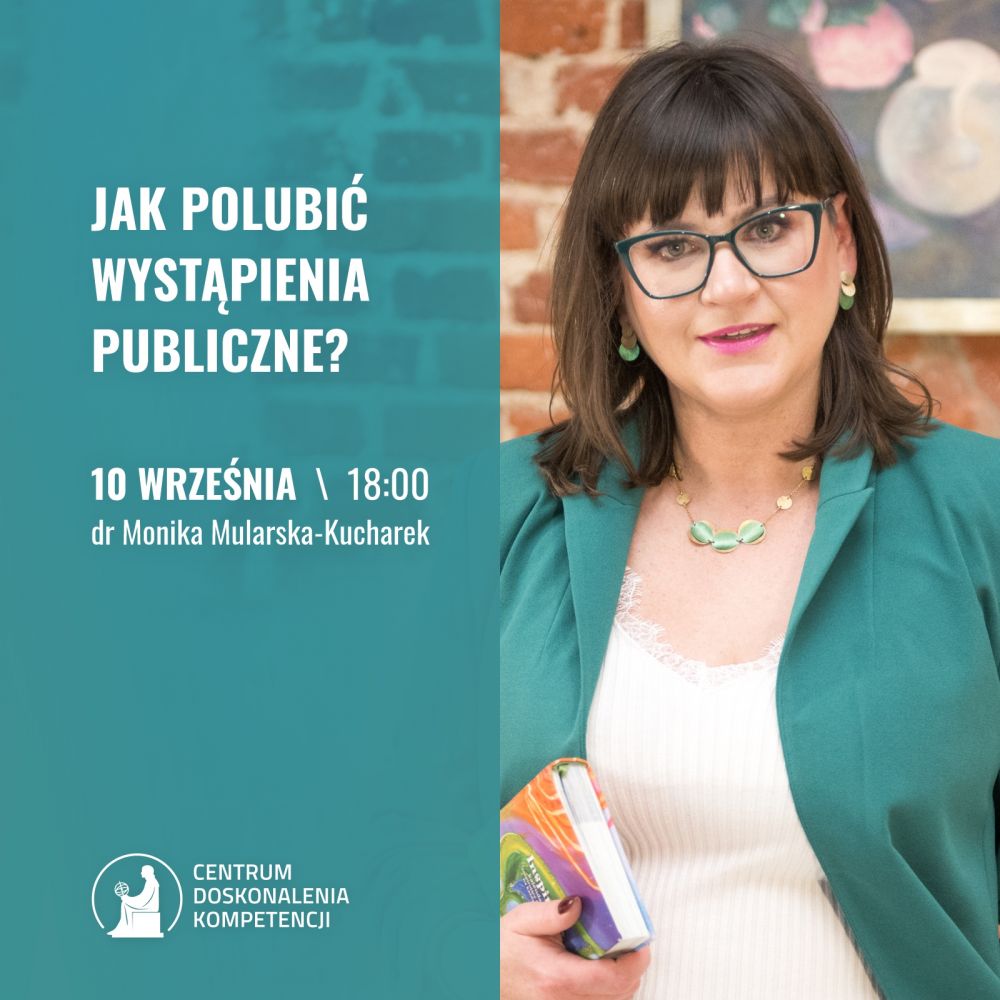 Jak polubić wystąpienia publiczne? - szkolenie online orgnizowane przez WIT