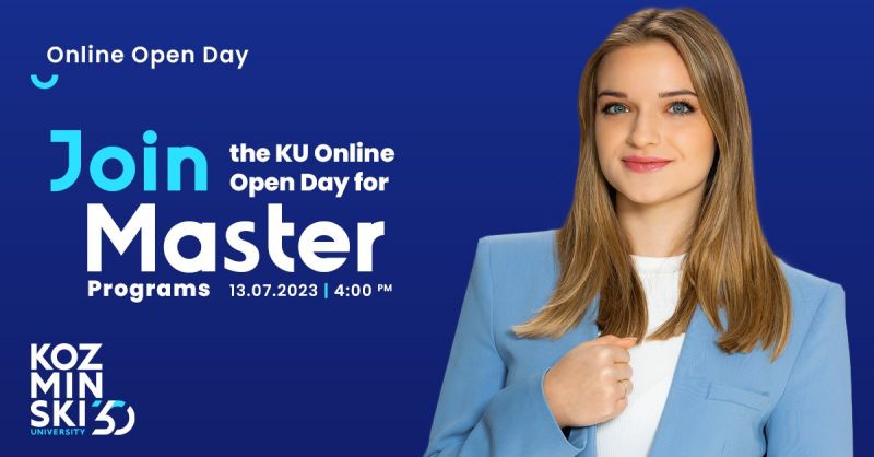 Kozminski University Online Open Day for Master Programs